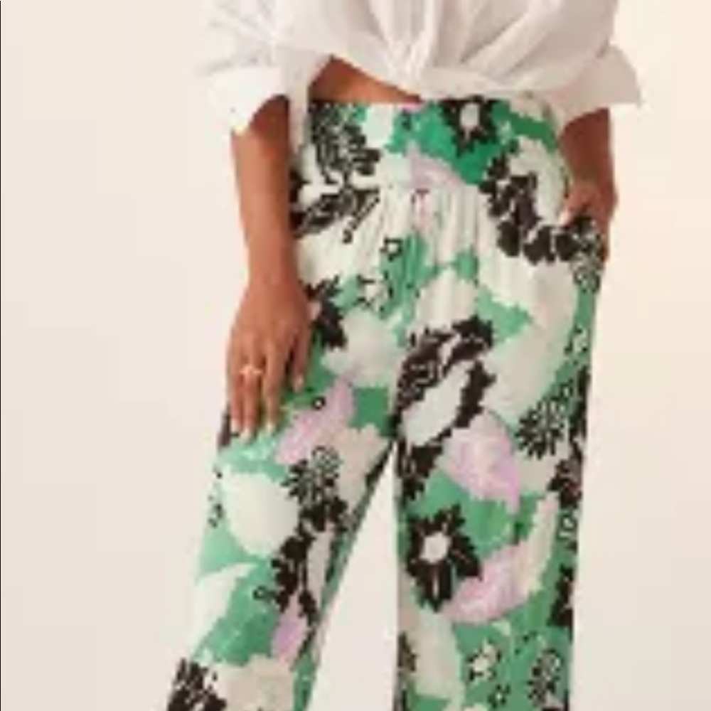 Maeve Wide leg pants anthropology